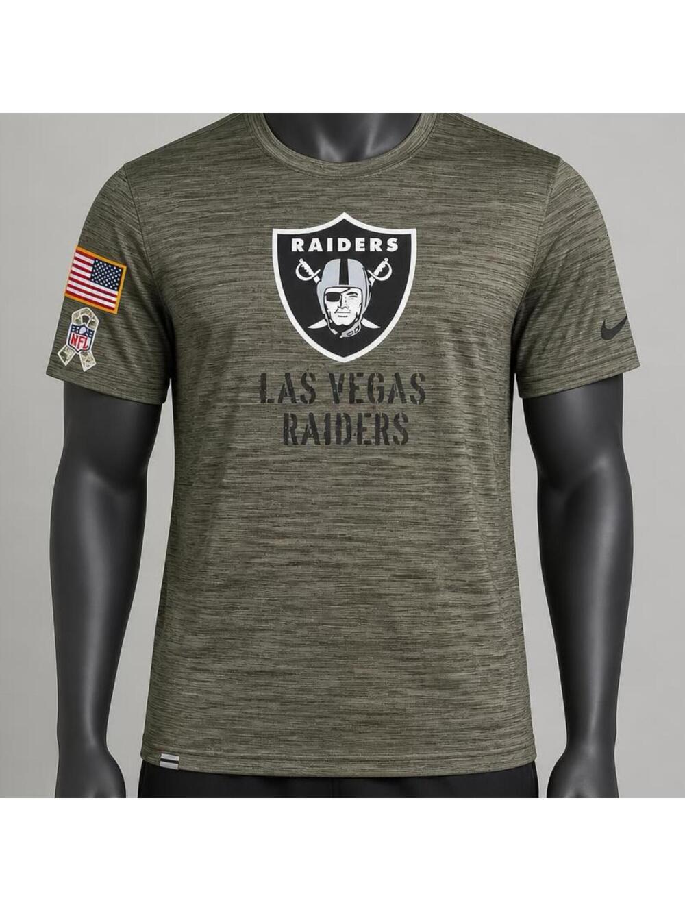 Nike Las Vegas Raiders NFL Salute To Service Dri-FIT T-Shirt XL